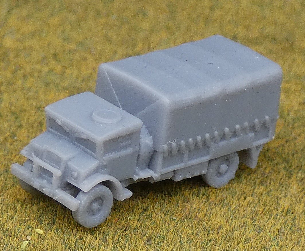 BS0060 CMP 3t C60L GS truck mid war canvus top pack of 4